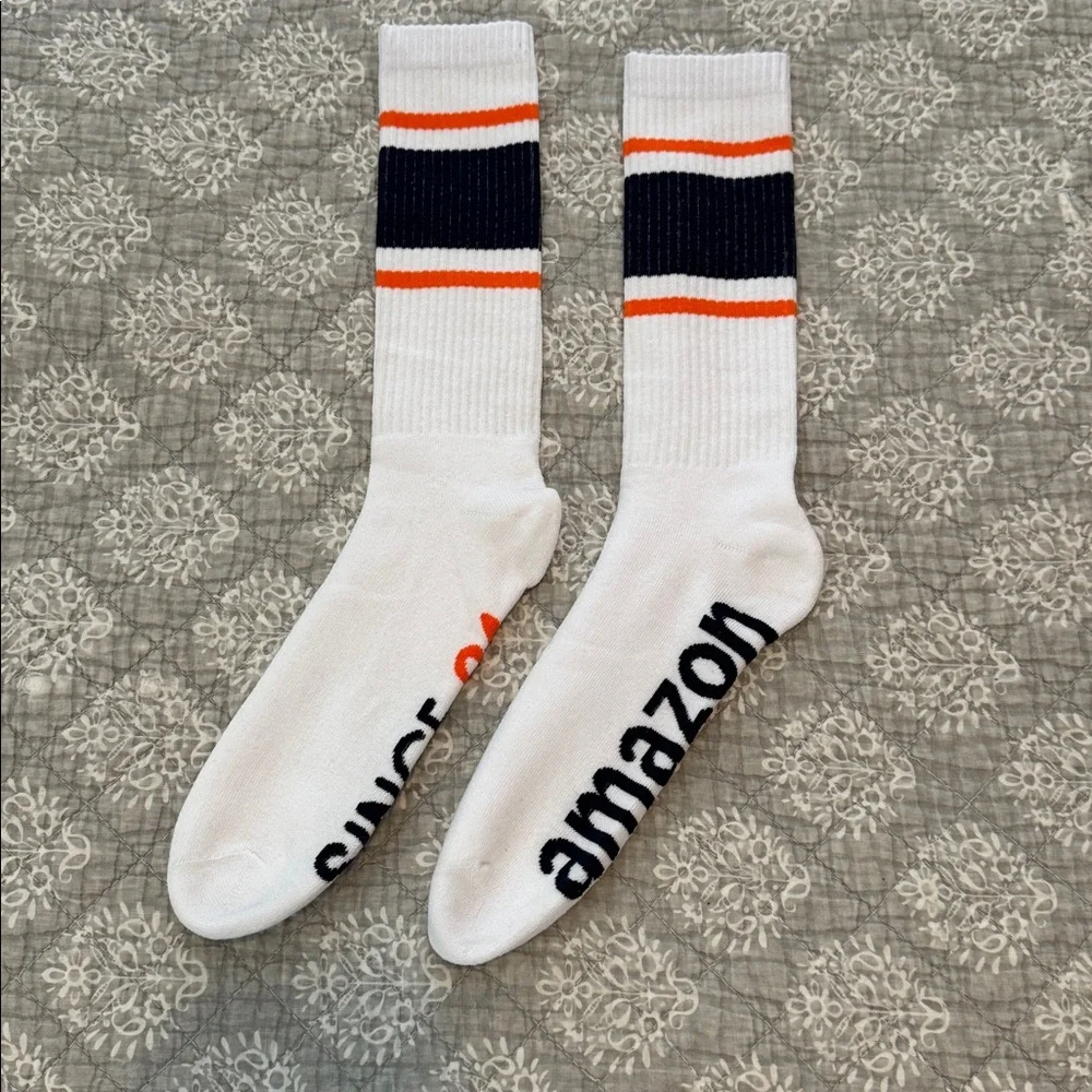 Amazon Logo Socks - Picture 2 of 2